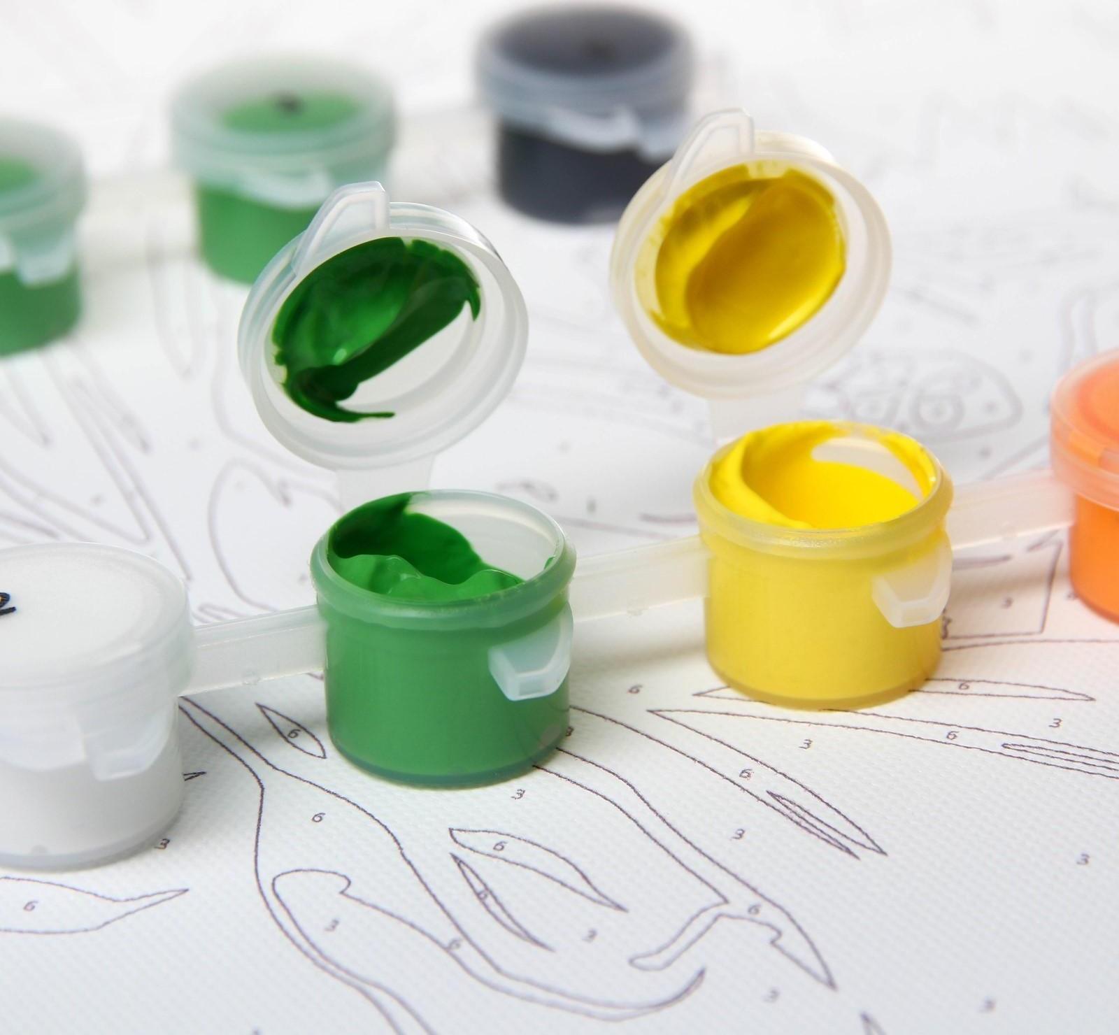 Картина по номерам в плёнке 