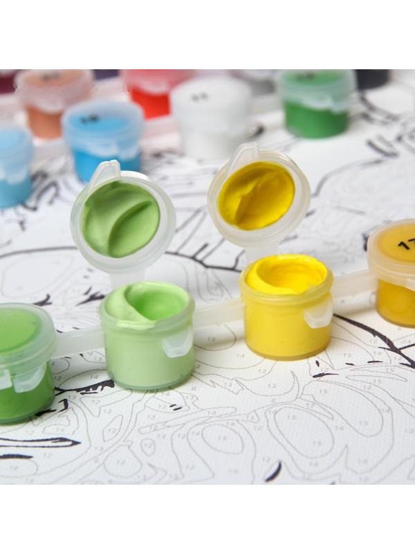 Картина по номерам в плёнке, Мстители 30х40 см