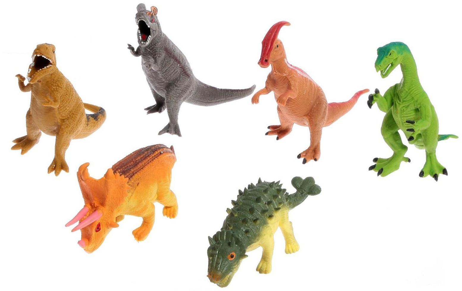 Фигурка животного тянущаяся «Динозавр», МИКС