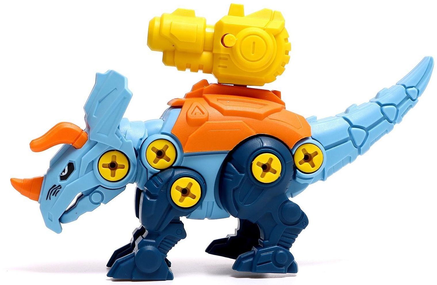 Винтовой конструктор «ДиноМир», трицератопс