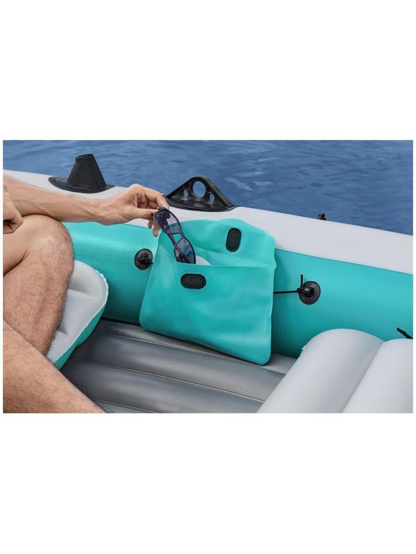 Лодка Adventure Elite X5 Raft 5-местная, 364 х 166 см, комплект: вёсла, насос, сумка, 65159 Bestway