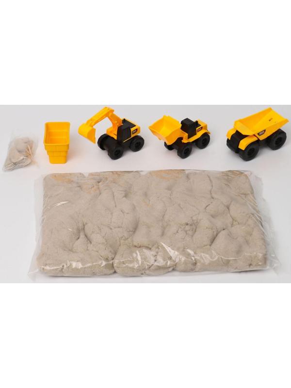 Набор космического песка «Большая стройка» в комплекте с песочницей 1,5 кг