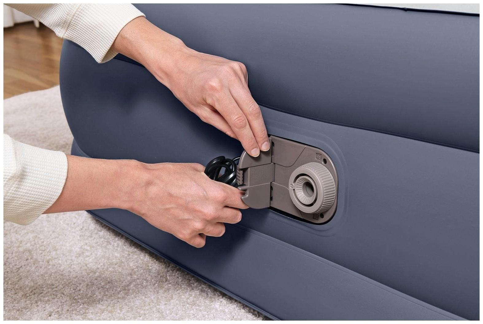 Кровать надувная Tritech Queen SleekFlow с изгол. со встр электр 226 x 152 x 84 см 67923