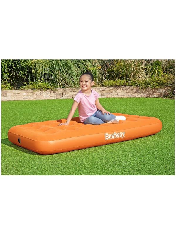 Матрас надувной Drowsy Dreamer с ручным насосом 158 x 89 x 18 см 67918, цвета микс