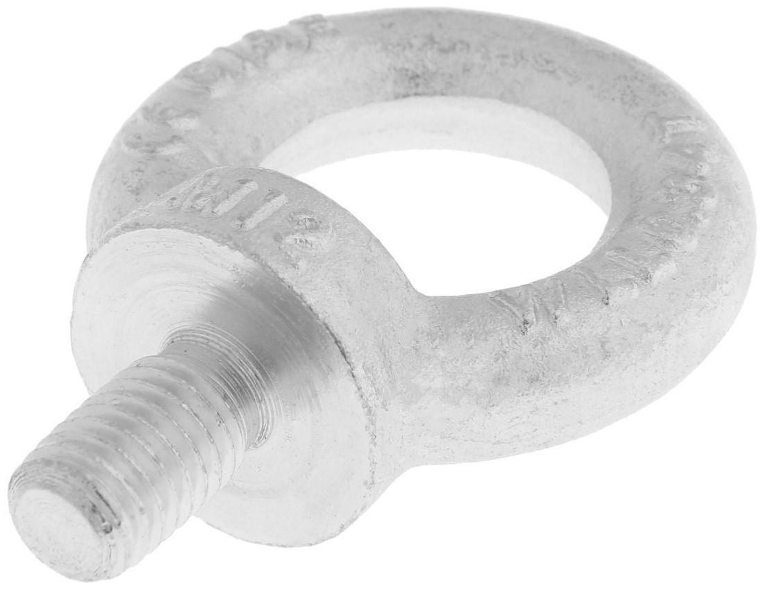 Рым-болт ТУНДРА krep, DIN580, М12, оцинкованный, 1 шт