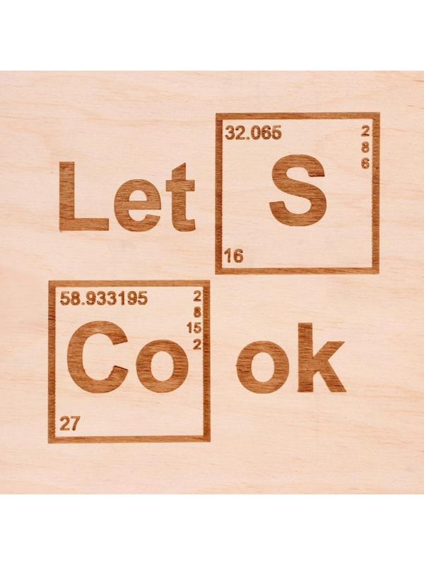 Доска разделочная и сервировочная с гравировкой 