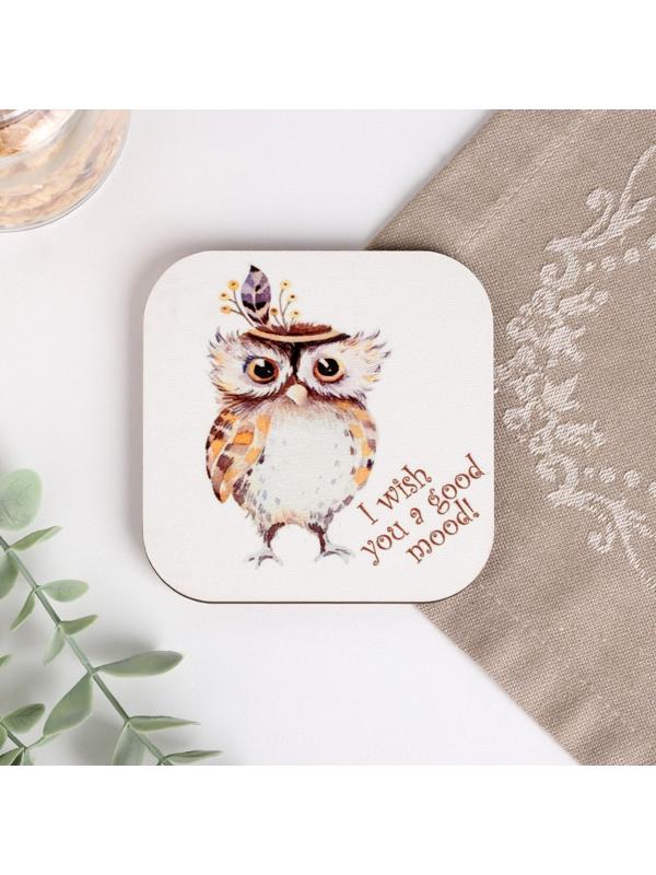 Набор подставок под горячее, деревянные 