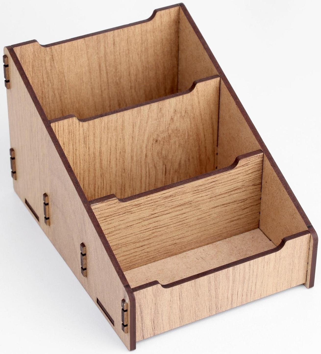 Подставка для специй деревянная 15х10х10,8 см