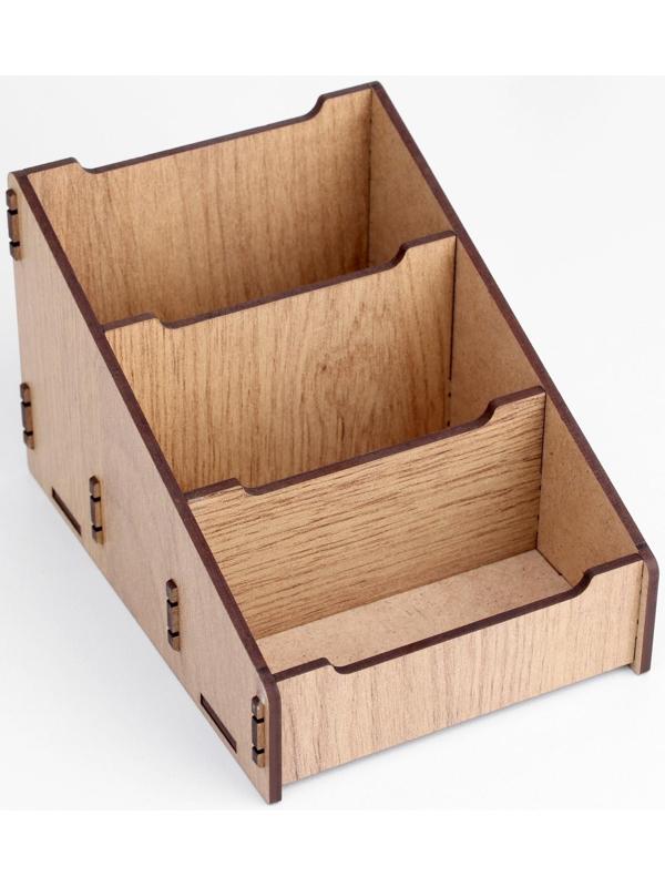 Подставка для специй деревянная 15х10х10,8 см