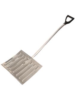 Лопата алюминиевая, 428 × 375 мм, алюминиевый черенок