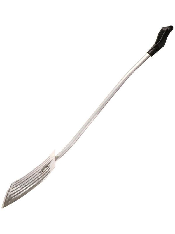 Лопата алюминиевая, 428 × 375 мм, алюминиевый черенок