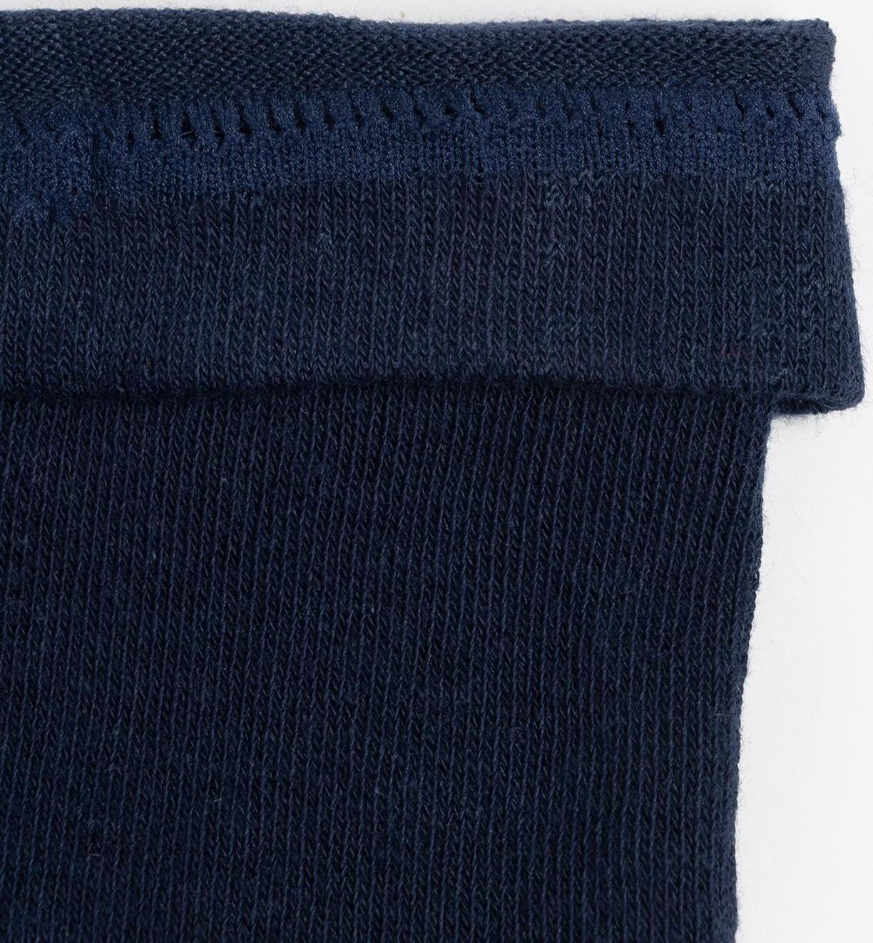 Колготки детские, цвет синий, рост 104-110