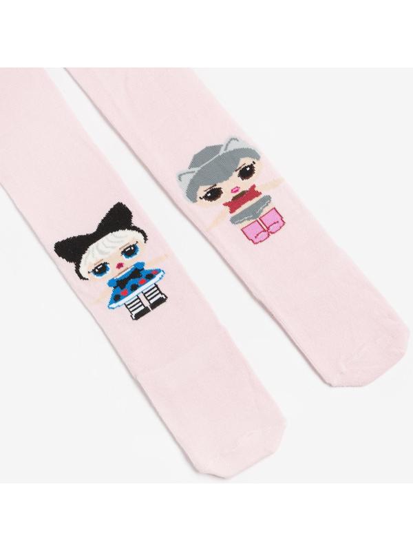 Колготки детские, цвет розовый, рост 92-98