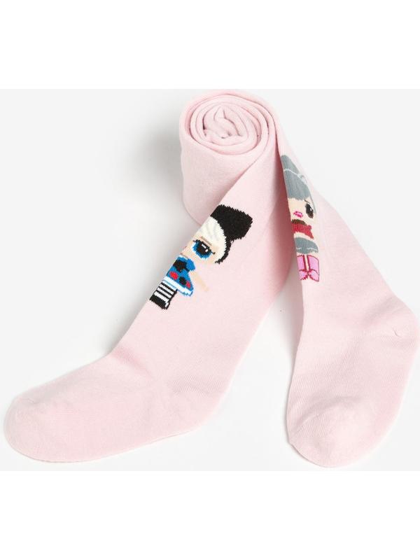 Колготки детские, цвет розовый, рост 92-98