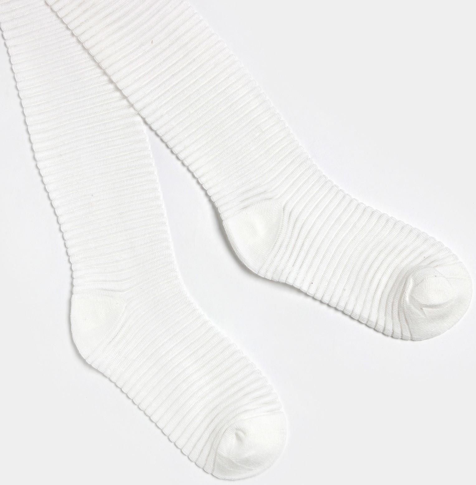 Колготки детские, цвет белый, рост 92-98