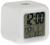 Часы-будильник Irit IR-600, календарь, температура, подсветка, 3хААА, белые