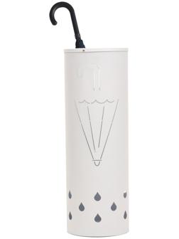 Подставка для зонтов 18 х 18 х 52 см, белая