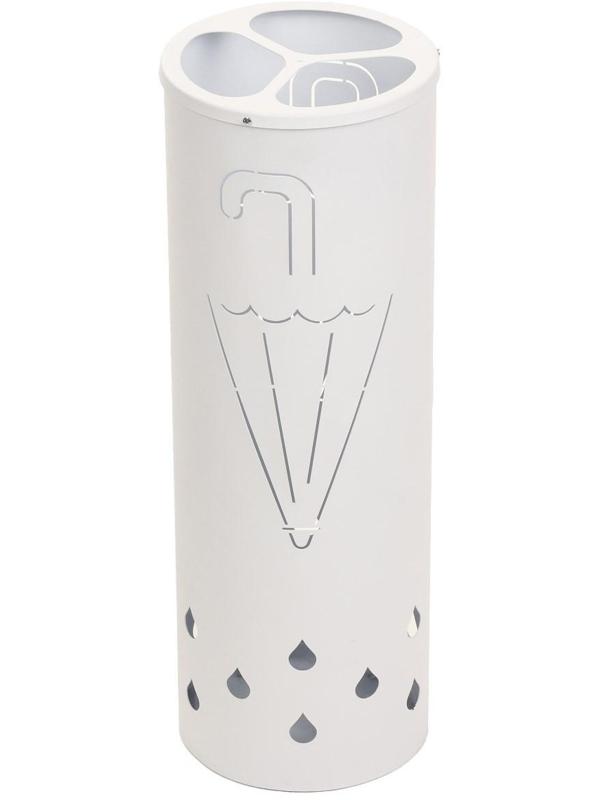 Подставка для зонтов 18 х 18 х 52 см, белая