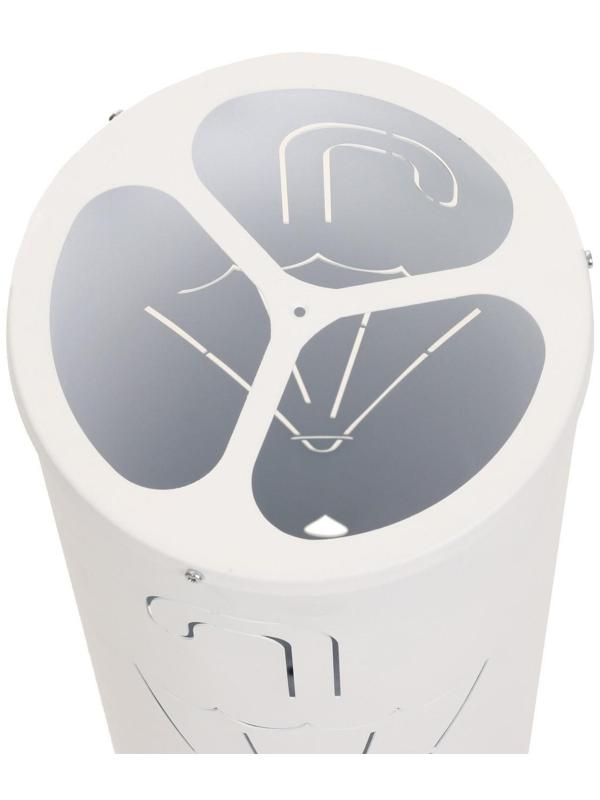 Подставка для зонтов 18 х 18 х 52 см, белая