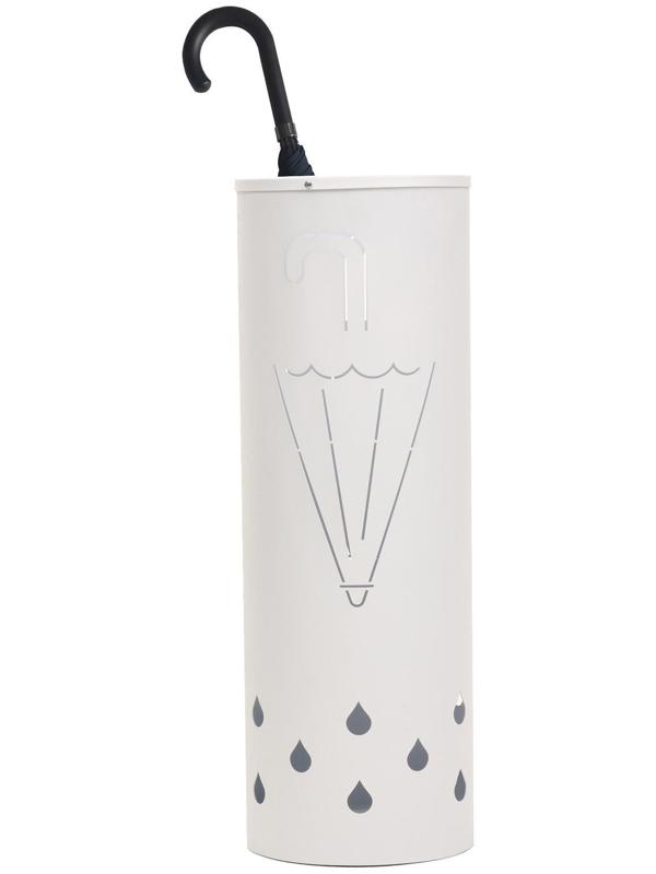 Подставка для зонтов 18 х 18 х 52 см, белая