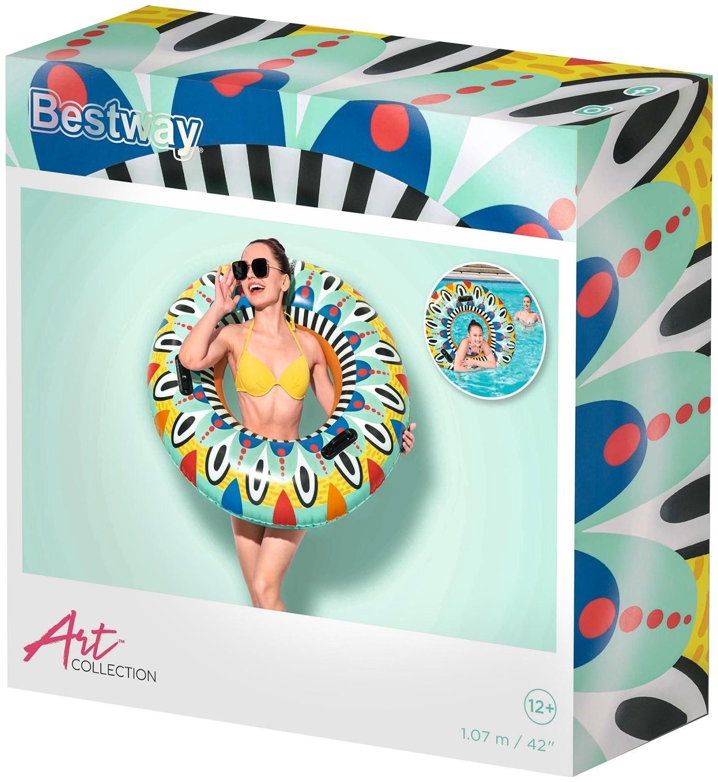 Круг для плавания FLIRTY FIESTA SWIM RING 107 см, 36294