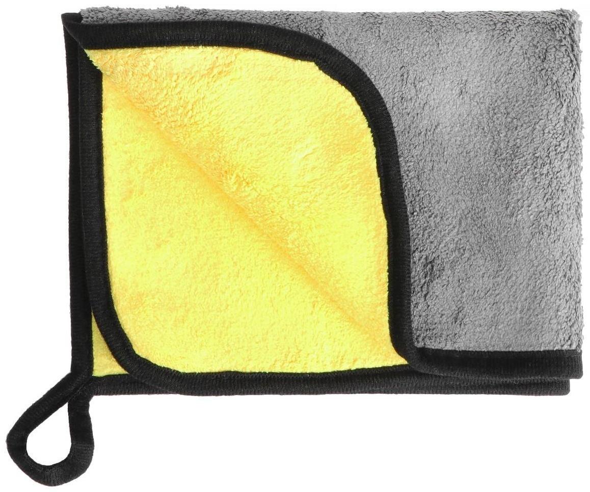Салфкетка из микрофибры высокой плотности, полирующая, 40 х 30 см, 750 г/м²