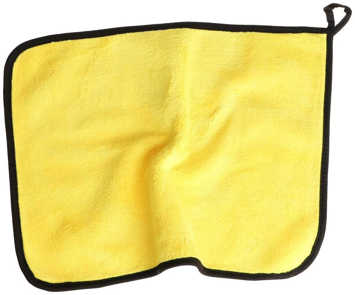 Салфкетка из микрофибры высокой плотности, полирующая, 40 х 30 см, 750 г/м²