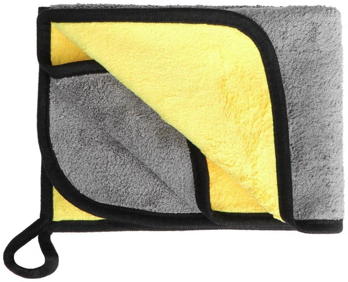 Салфкетка из микрофибры высокой плотности, полирующая, 40 х 30 см, 750 г/м²