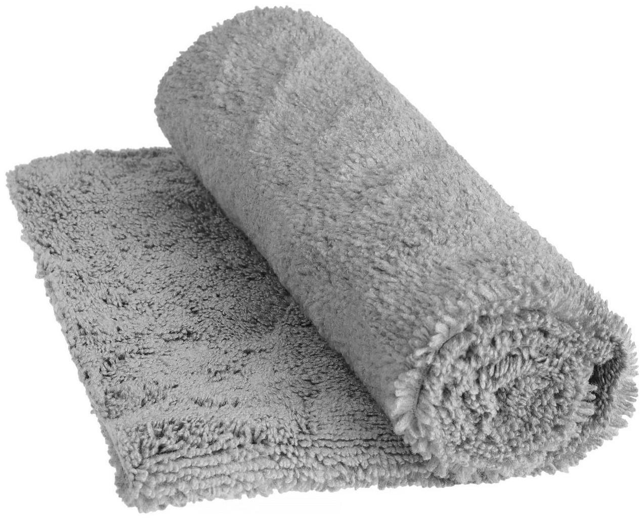 Салфетка из мягкой микрофибры пушистая, полирующая, супервпитывающая 40 х 40 см, 385 г/м²