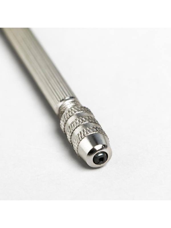 Дрель ручная с двумя цанговыми патронами для рукоделия 