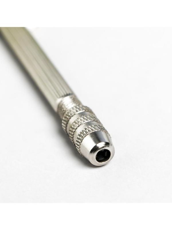 Дрель ручная с двумя цанговыми патронами для рукоделия 