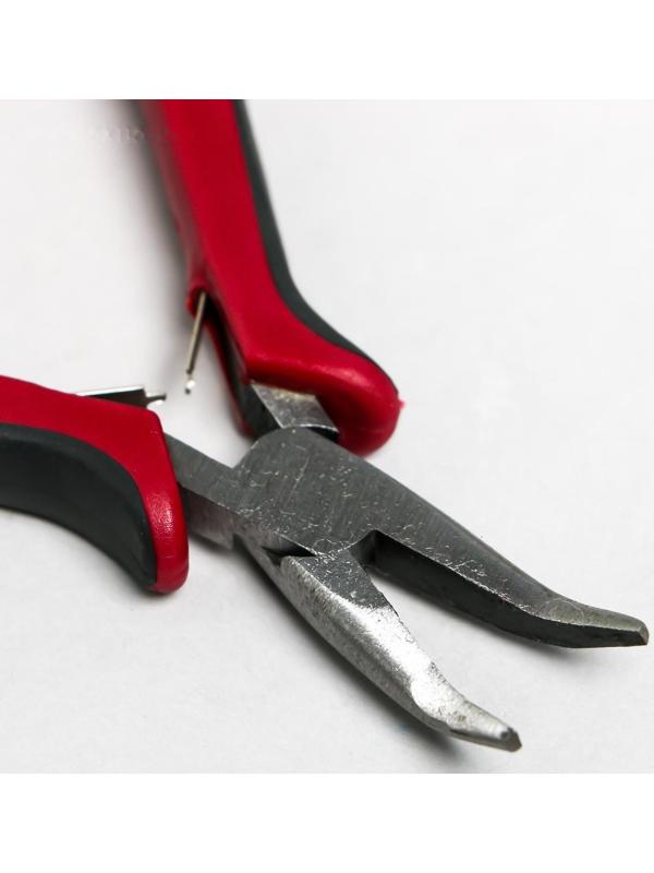 Тонкогубцы изогнутые для рукоделия 