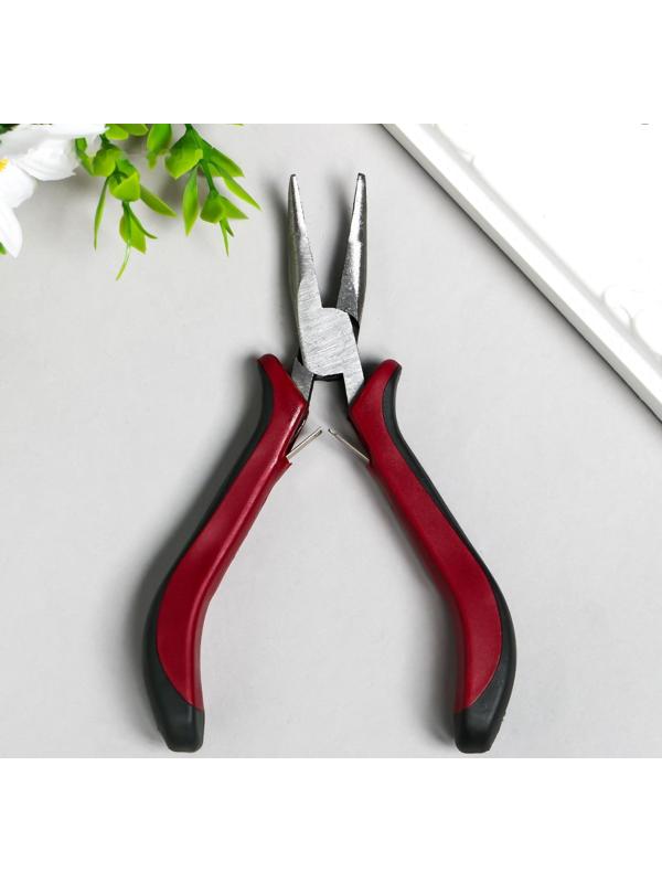 Тонкогубцы изогнутые для рукоделия 