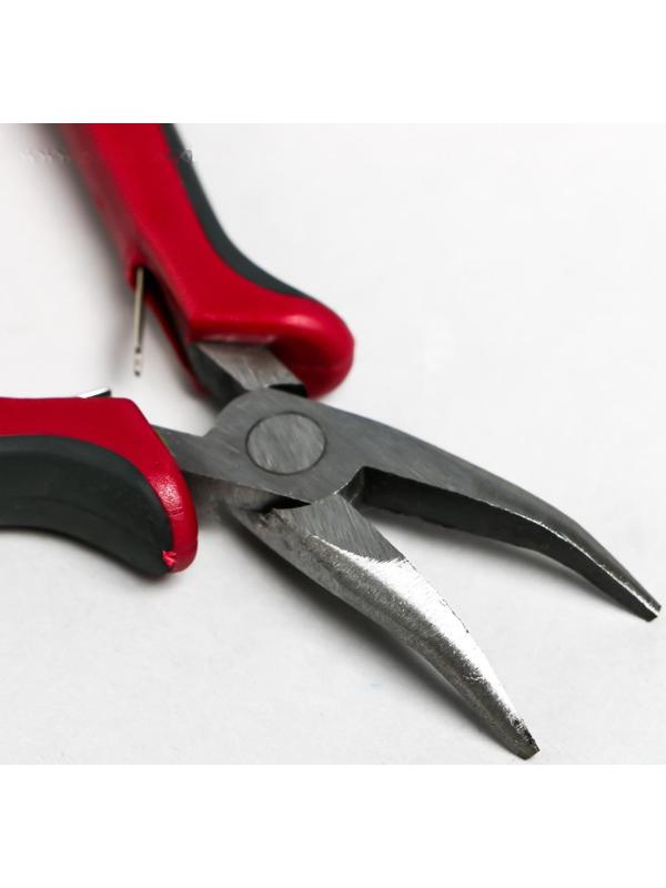 Тонкогубцы изогнутые для рукоделия 