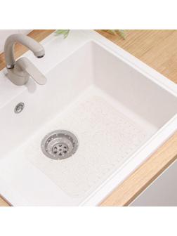 Коврик для раковины, 25×31 см, цвет МИКС