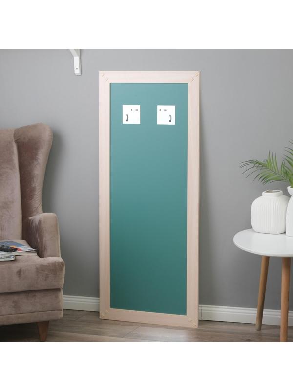 Зеркало настенное, молочный дуб, 120х50 см