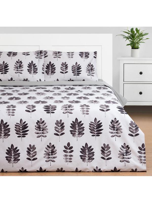 Постельное бельё Этель 1.5 сп Natural print 143х215 см, 150х214 см, 50х70 см 2 шт ,мако-сатин