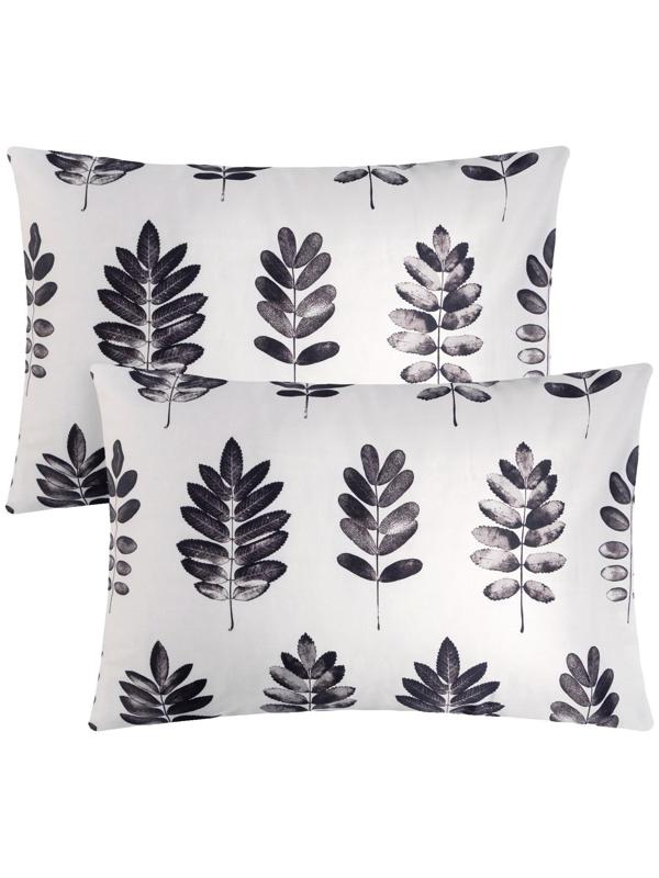 Комплект наволочек Этель Natural print, 50х70 см-2 шт, 100%хлопок, мако-сатин