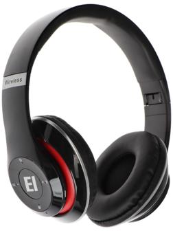 Наушники ELTRONIC 4462, беспроводные, полноразмерные, BT, microSD, FM, микрофон, AUX, черные