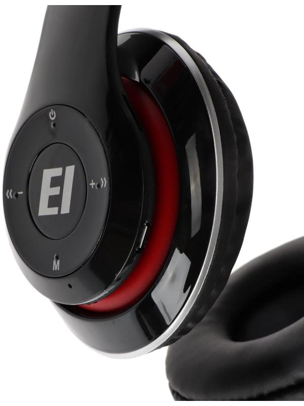 Наушники ELTRONIC 4462, беспроводные, полноразмерные, BT, microSD, FM, микрофон, AUX, черные