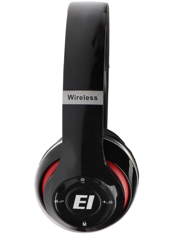 Наушники ELTRONIC 4462, беспроводные, полноразмерные, BT, microSD, FM, микрофон, AUX, черные