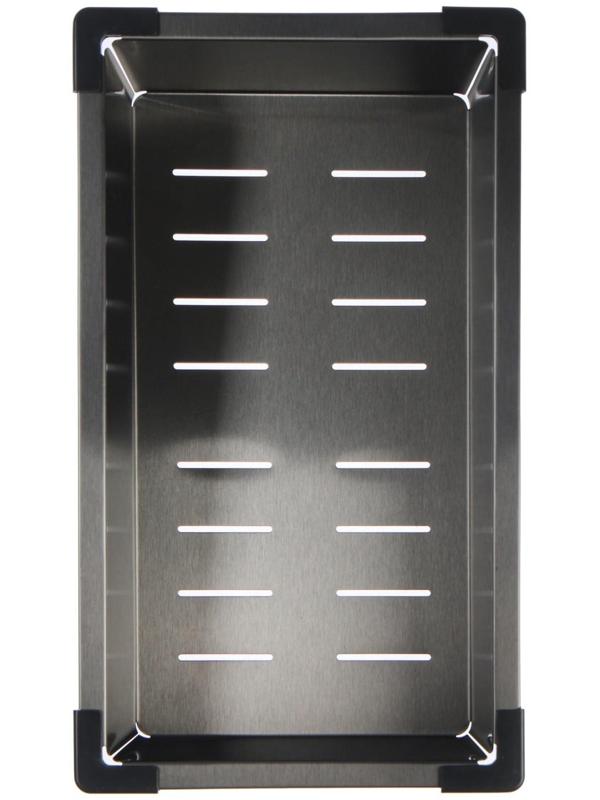 Корзина для сушки на раковину AFLORN AF90234F, 37х21х8 см, нержавеющая сталь, графит