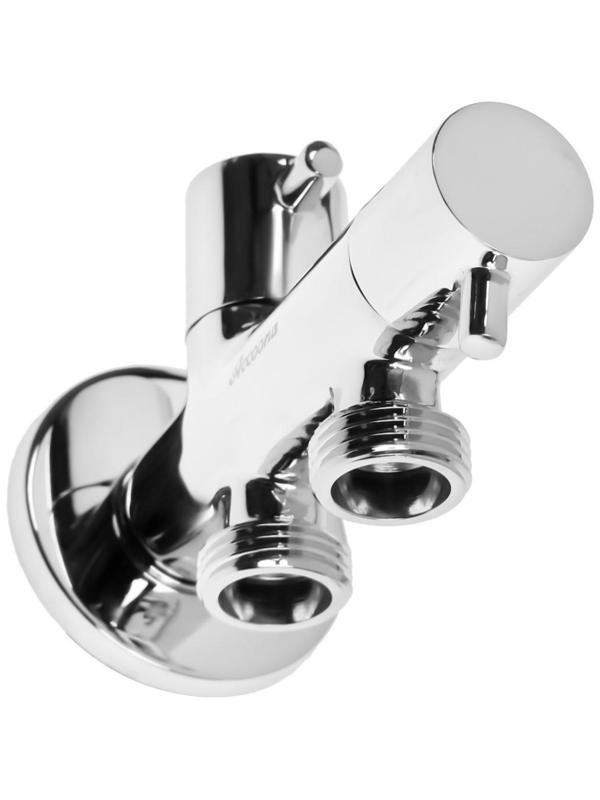 Смеситель для биде Accoona A3290-7, с гигиеническим душем, настенный, хром