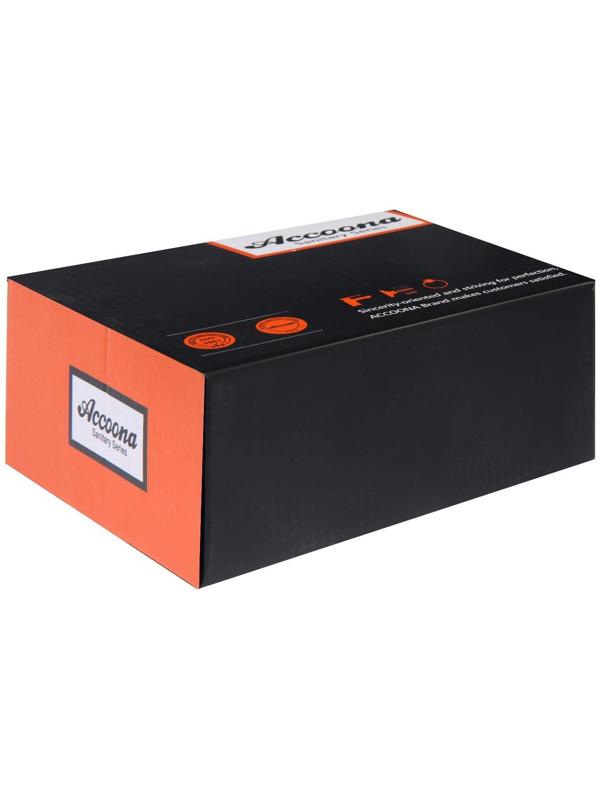 Смеситель для биде Accoona A3290F-4, с гигиеническим душем, настенный, черный