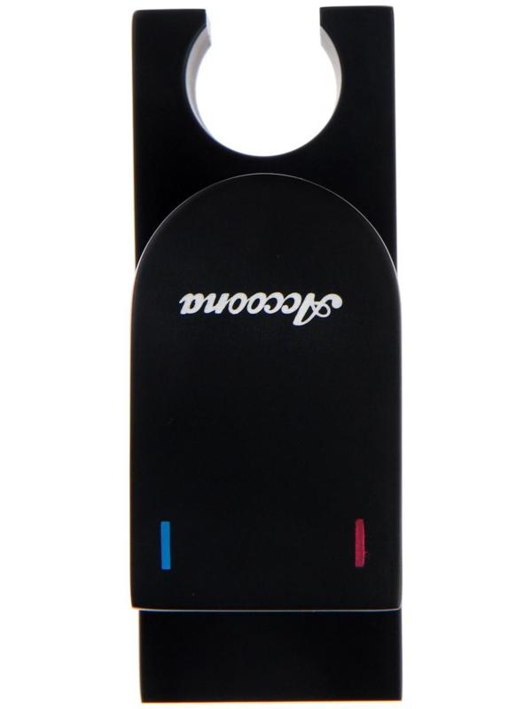 Смеситель для биде Accoona A3290F-4, с гигиеническим душем, настенный, черный