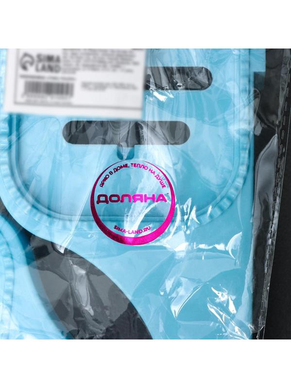 Полочка угловая на присосках Доляна, цвет МИКС