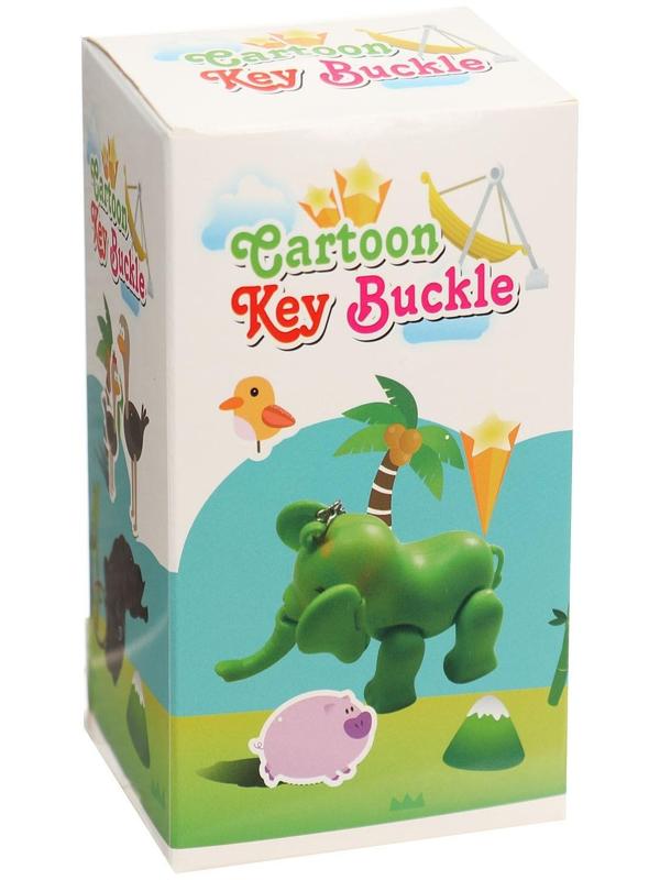 Развивающая игрушка «Кот» световая на брелке, цвета МИКС