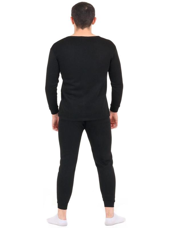 Термобелье мужское, размер M, 46-48, цвет чёрный