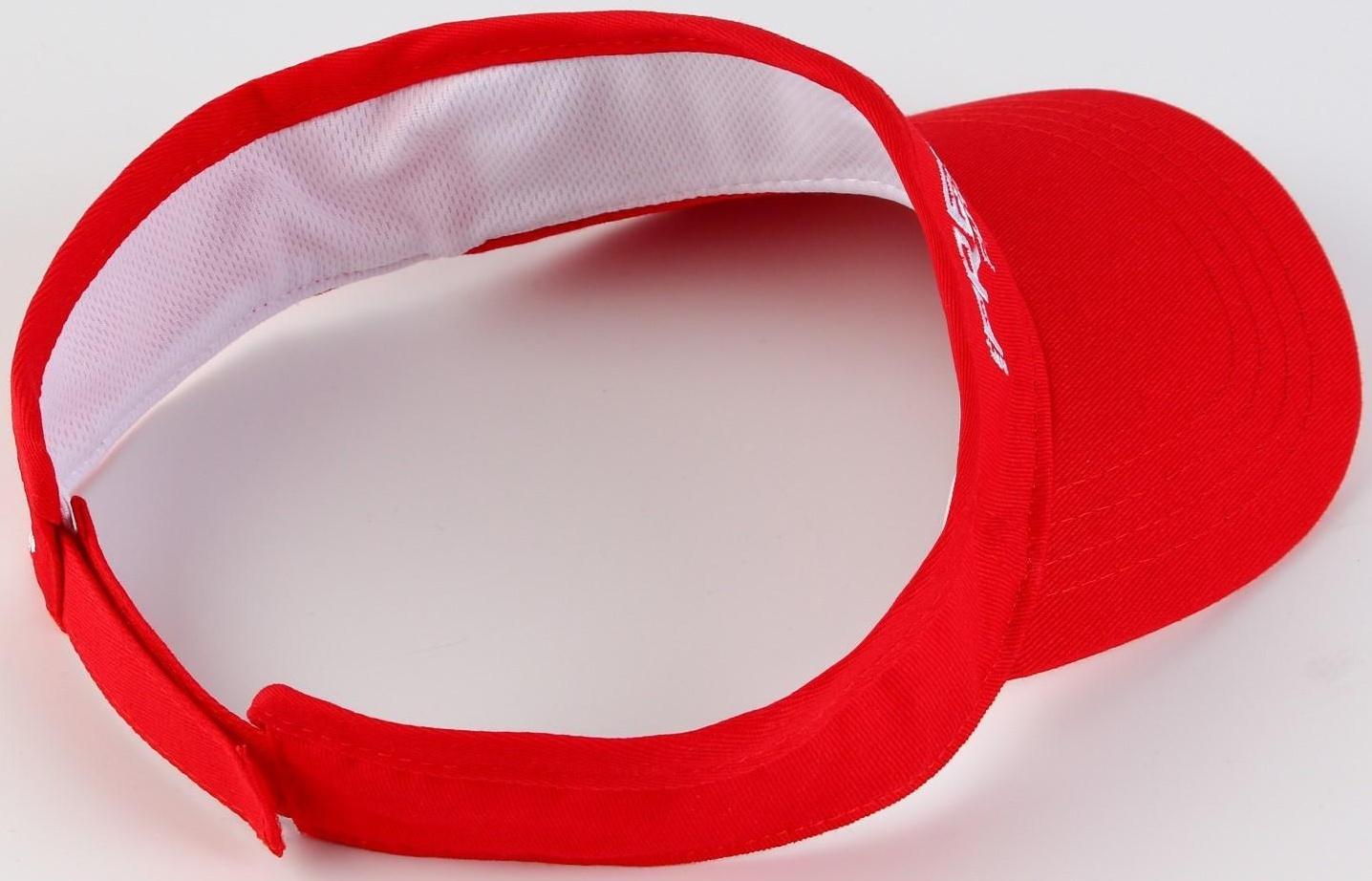 Козырек «President», цвет красный