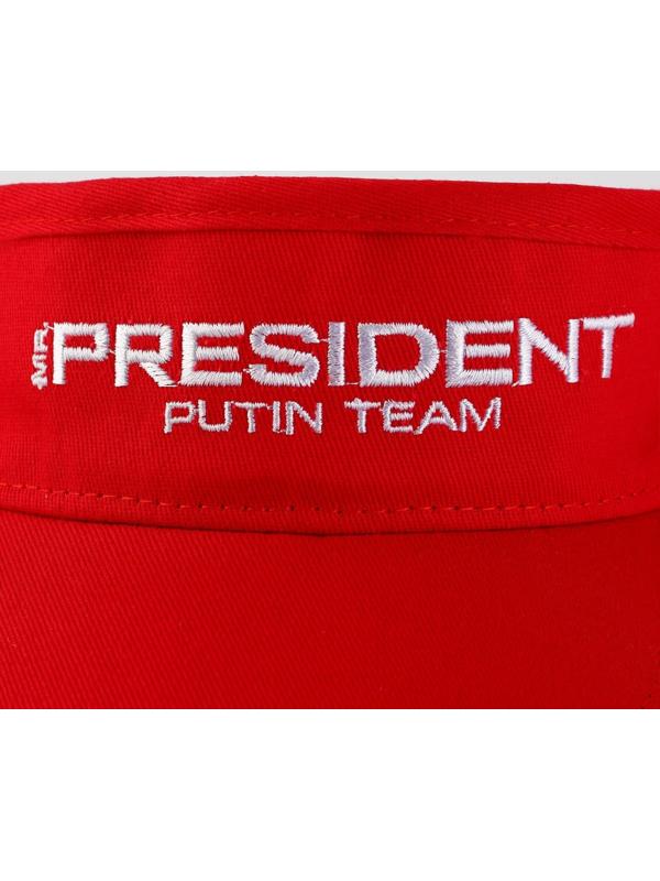 Козырек «President», цвет красный